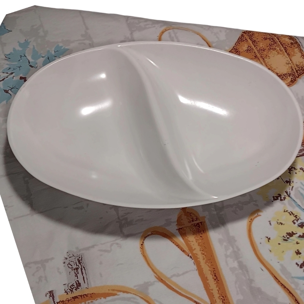 VINTAGE Melmac Divided Serving Dish Carlton